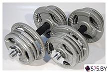 Набор гантелей Atlas Sport Хаммертон 2x14 кг, фото 2