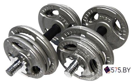 Набор гантелей Atlas Sport Хаммертон 2x11.5 кг, фото 2
