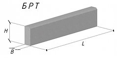 Борт тротуарный БРТ100.20.8-1