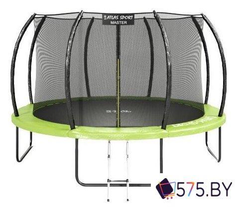 Батут Atlas Sport 374 см - 12ft Master (с лестницей, зеленый), фото 2