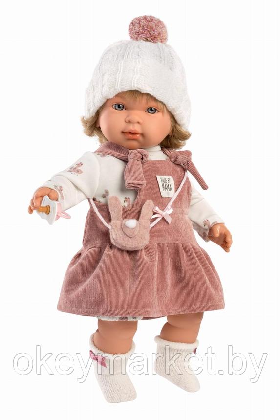 Кукла Llorens мягконабивная озвученная Карла 42 см, 42160, фото 2