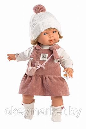 Кукла Llorens мягконабивная озвученная Карла 42 см, 42160, фото 2