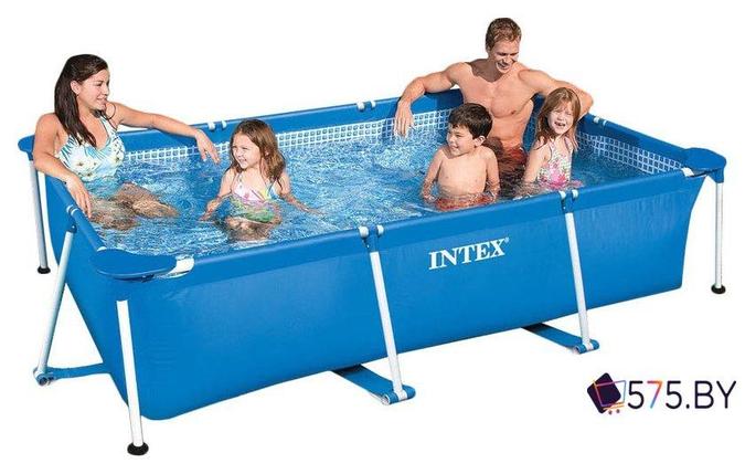 Каркасный бассейн Intex Rectangular Frame 220х150х60 (58983/28270), фото 2