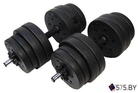 Набор гантелей Atlas Sport 2х15.5 кг, фото 2