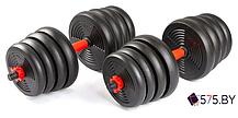 Гантели с грифом для штанги TREX Sport 6 в 1 30 кг, фото 2