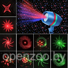 Лазерный проектор Star Shower Motion Laser Light - фото 1 - id-p75803893