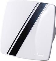 Вытяжной вентилятор Awenta System+ Turbo 100W [KWT100W-PLB100] белый, хром