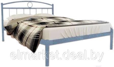 Двуспальная кровать Князев Мебель Люмия серый - фото 1 - id-p192737781