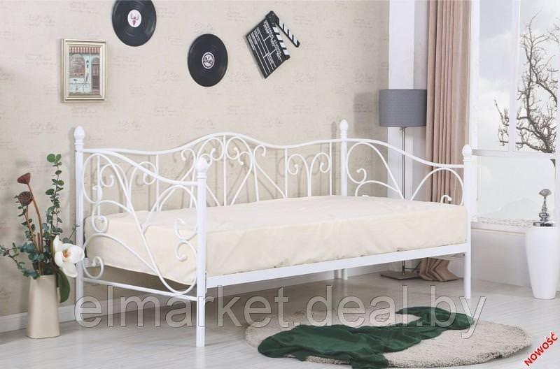 Кровать Halmar Sumatra 90/200 белый - фото 1 - id-p192739289