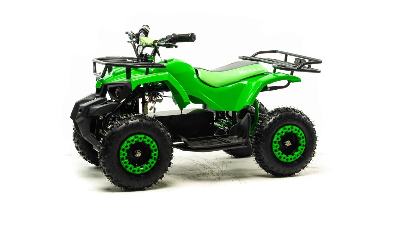 Квадроцикл (игрушка) Motoland ATV E008 800Вт (2021 г.) зеленый