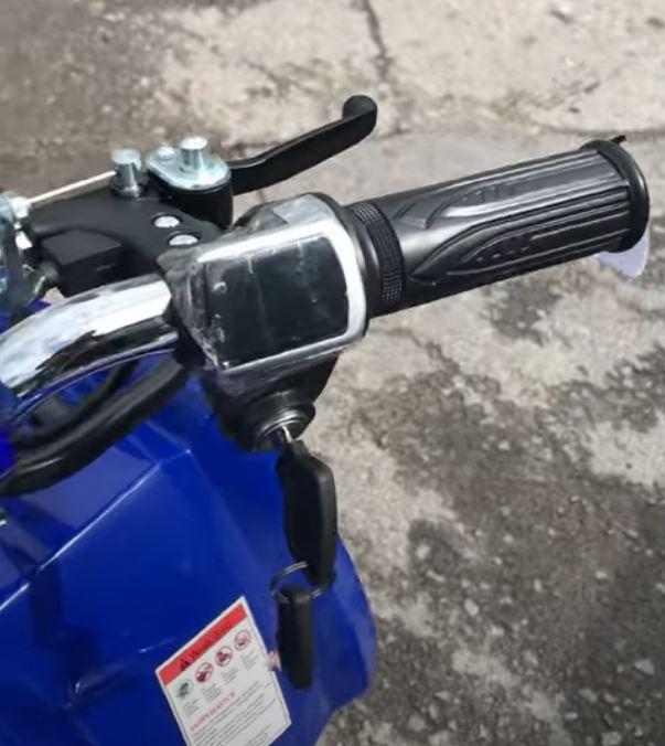 Квадроцикл (игрушка) Motoland ATV E008 800Вт (2021 г.) синий - фото 7 - id-p192748389