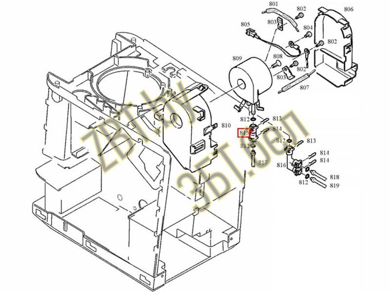 Соединитель для кофемашины Bosch, Siemens, Jura, Melitta, Nivona 00427447 - фото 6 - id-p35828659