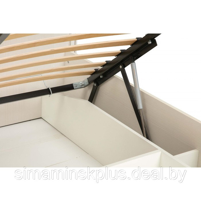 Кровать двойная с ПМ «Габриэлла», 140 × 200 см, цвет вудлайн кремовый / сандал белый - фото 4 - id-p192749301