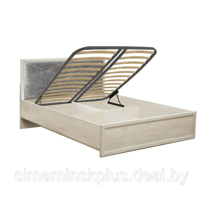 Кровать с ПМ «Сохо», 160 × 200 см, цвет бетон пайн белый / бетон пайн патина - фото 2 - id-p192749306