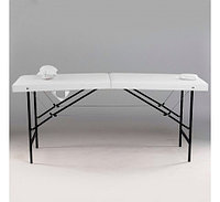 Массажный стол 190х70хРВ (Белый перламутр) с подушкой