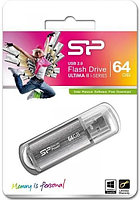 USB-накопитель 64GB Ultima II i-series SP064GBUF2M01V1S cеребристый Silicon Power