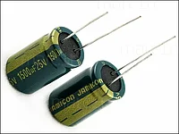 Конденсатор JAMICON 1500 uF 25v 10x28 WL(min 200)