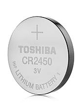 Батарейка (элемент питания) литиевая дисковая TOSHIBA CR2450