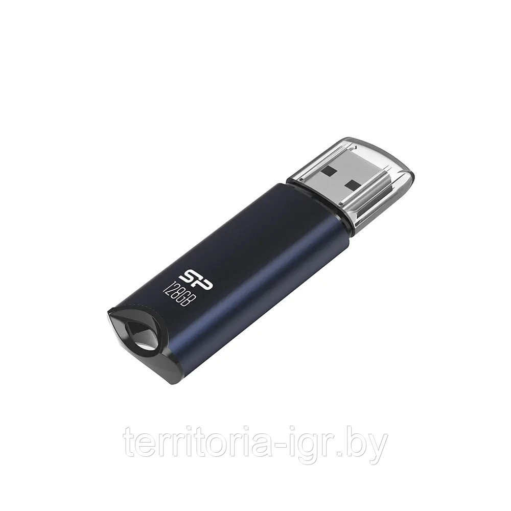 USB-накопитель 128GB Marvel M02 SP128GBUF3M02V1B USB 3.2 черный Silicon Power - фото 2 - id-p192785028