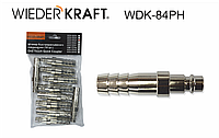 Wieder Kraft WDK-84PH Штекер (10 шт.) быстроразъемного EU соединения "елочка" под шланг 12 мм