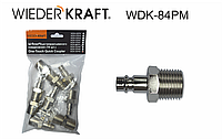 Wieder Kraft WDK-84PM Штекер быстроразъемного EU соединения с наружной резьбой 1/2"