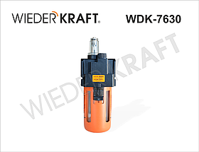 WiederKraft WDK-7630 Лубрикатор для пневмоинструмента с возможностью регулировки подачи масла. 