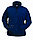 Мужская куртка из флиса темно-синего цвета на молнии NORTH 55000, фото 2