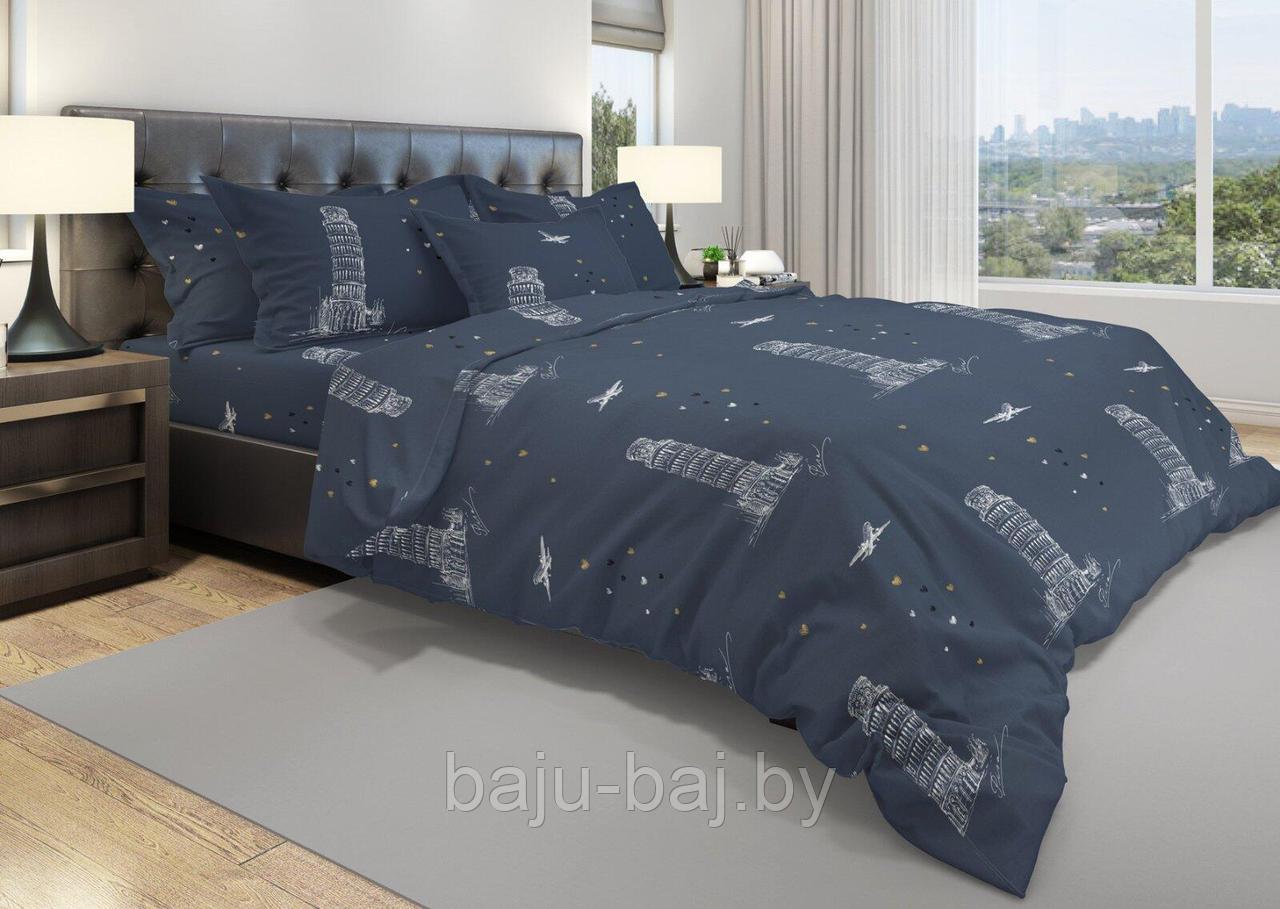Двуспальное постельное бельё Пизанская башня - фото 1 - id-p13530430