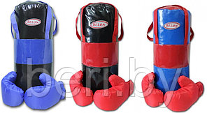 НБ-001 Набор для бокса, боксерская груша с перчатками, 50 см, тент
