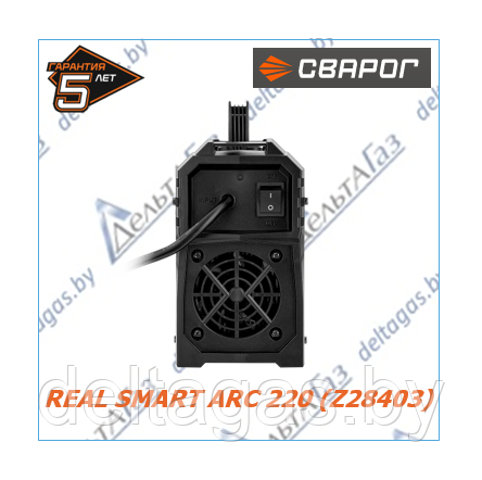 Сварочный инвертор MMA REAL SMART ARC 220 (Z28403) - фото 4 - id-p192834862