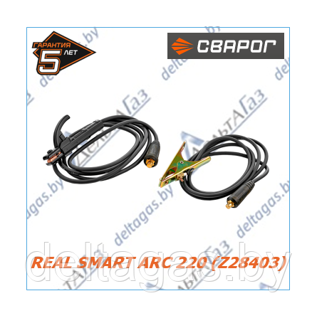 Сварочный инвертор MMA REAL SMART ARC 220 (Z28403) - фото 5 - id-p192834862