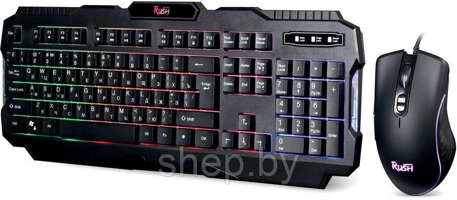 Набор игровой клавиатура+мышь+коврик Smartbuy RUSH Shotgun SBC-307728G-K - фото 3 - id-p192839531