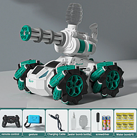 Стpeляющий Радиоуправляемый Tанк упpaвлeниe жeстами стреляет водой