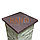 Крышка столба бетонная Вальма 390*390мм красный терракот, фото 5