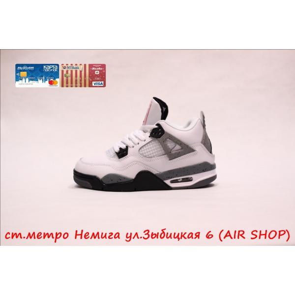 Nike Jordan 4 White\Blue Winter