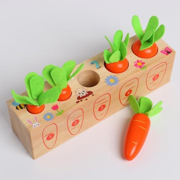 Развивающий набор Лесная мастерская Посади разные морковки - фото 2 - id-p192846045
