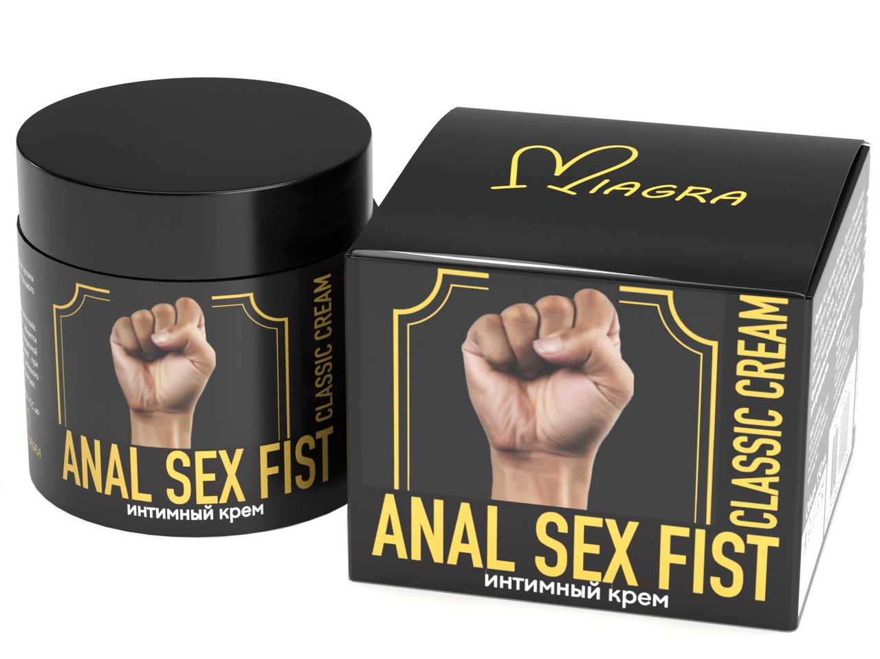 Интимный анальный крем с охлаждающим эффектом Anal Sex Fist Classic Cream 150 мл