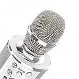 Микрофон беспроводной с колонкой Hoco BK3 цвет: золотой,серебряный, фото 6