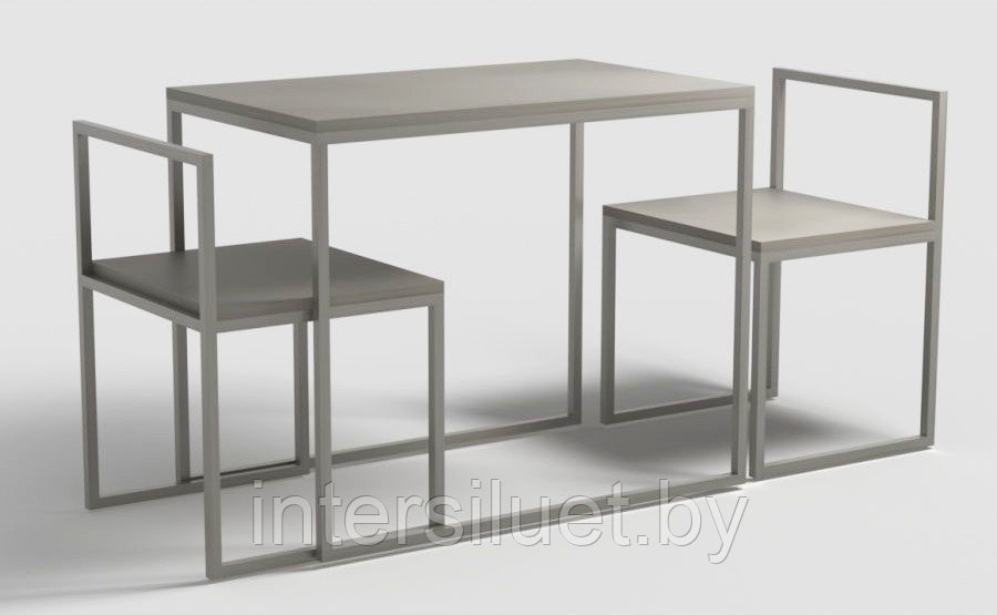 Обеденный стол и 2 стула, на два посадочных места CUBA-2 - фото 9 - id-p176153515
