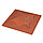 Крышка столба бетонная Медуза 450х450 красный терракот, фото 2