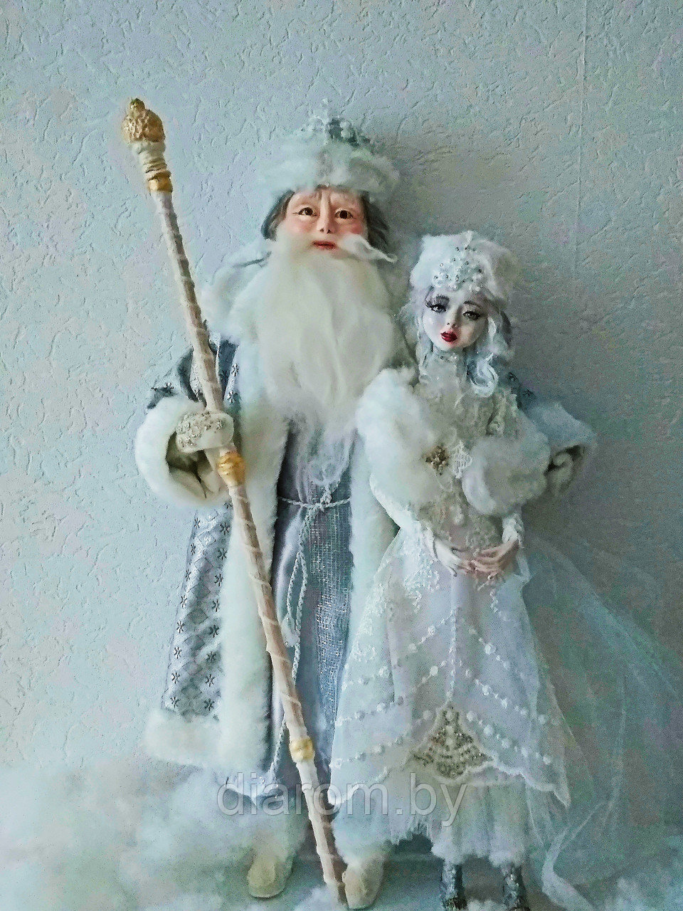 Авторские куклы Дед мороз и Снегурочка