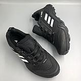 Кроссовки мужские демисезон Adidas Terrex черно-белые, фото 5