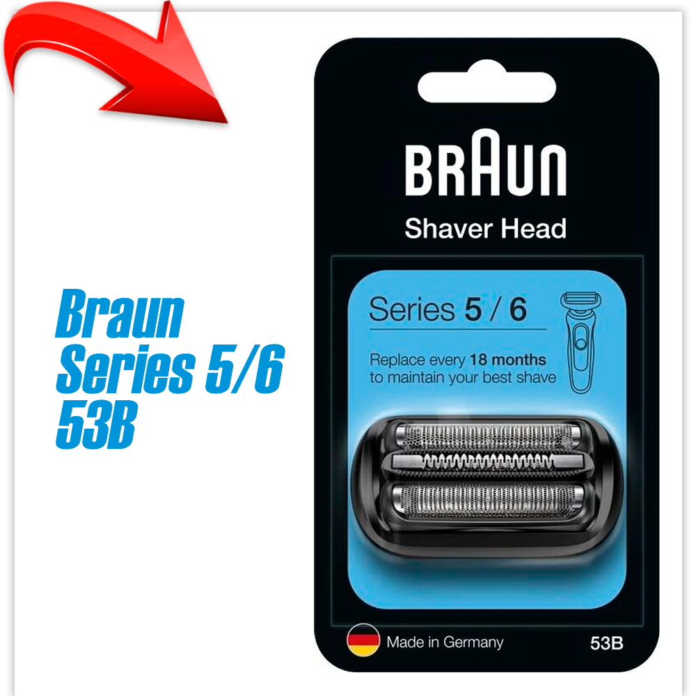 Сетка и режущий блок Braun Series 5/6 53B