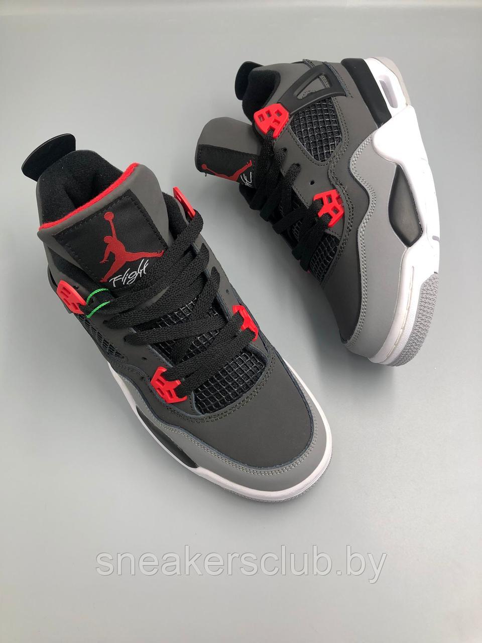 Кроссовки мужские Nike Jordan 4 / демисезонные / повседневные - фото 2 - id-p192853841