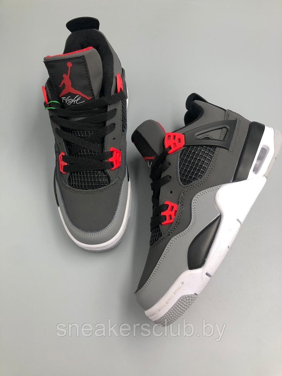 Кроссовки мужские Nike Jordan 4 / демисезонные / повседневные - фото 4 - id-p192853841