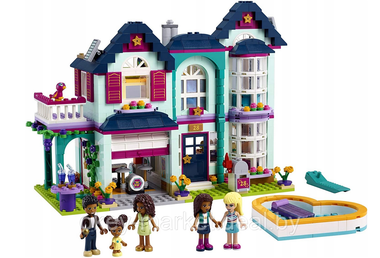 Конструктор LEGO Friends Дом семьи Андреа 41449 - фото 5 - id-p192859942