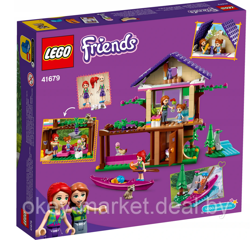 Конструктор LEGO Friends Домик в лесу 41679 - фото 2 - id-p192860028