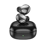 Беспроводные наушники BOROFONE BW10 TWS цвет: серебро - морская волна,черная ночь,фиолетовый, фото 6