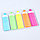 Набор самоклеящих этикеток-закладок (5*25) "Darvish" пластиковые ассорти в форме карандаша, фото 2