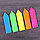 Набор самоклеящих этикеток-закладок (5*25) "Darvish" пластиковые ассорти в форме стрелки, фото 2